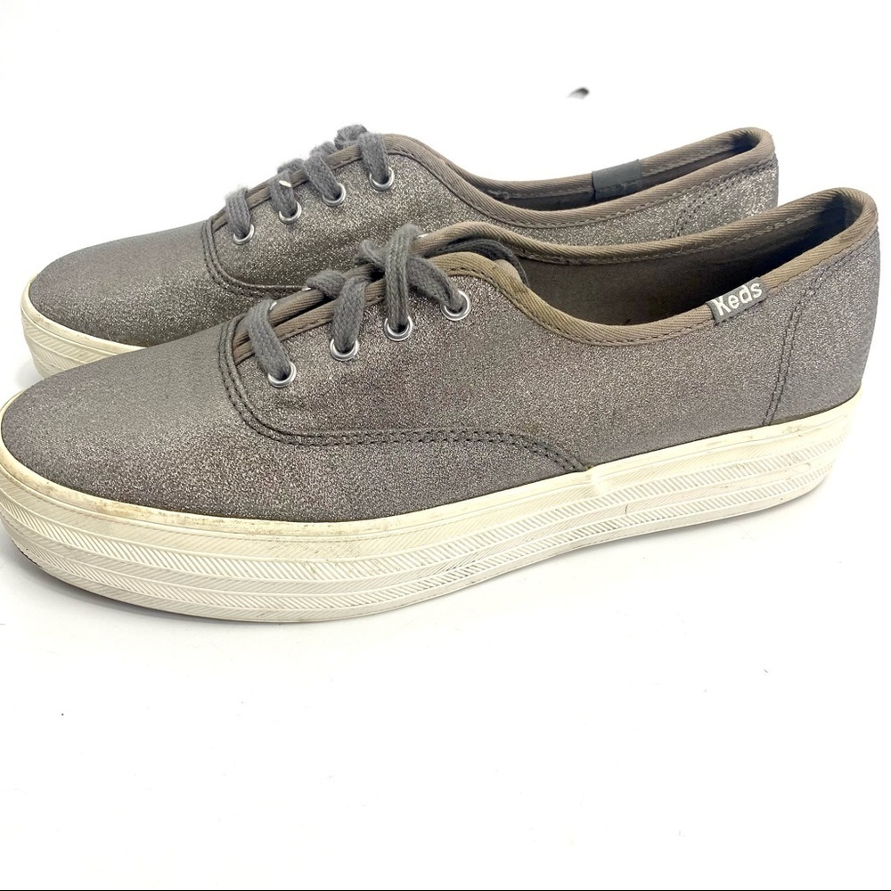 Keds Triple Cvo Platform Metallic Sneaker 75